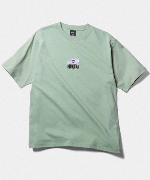 HUF 「HUF」 半袖Tシャツ X-SMALL グリーン系その他 メンズ