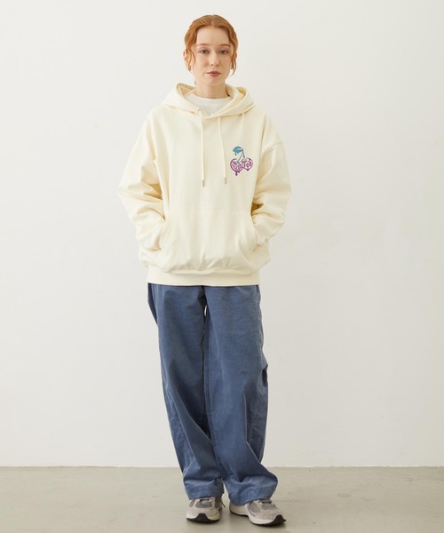 MILKFED.（ミルクフェド） パーカー MELTY CHERRY SWEAT HOODIE