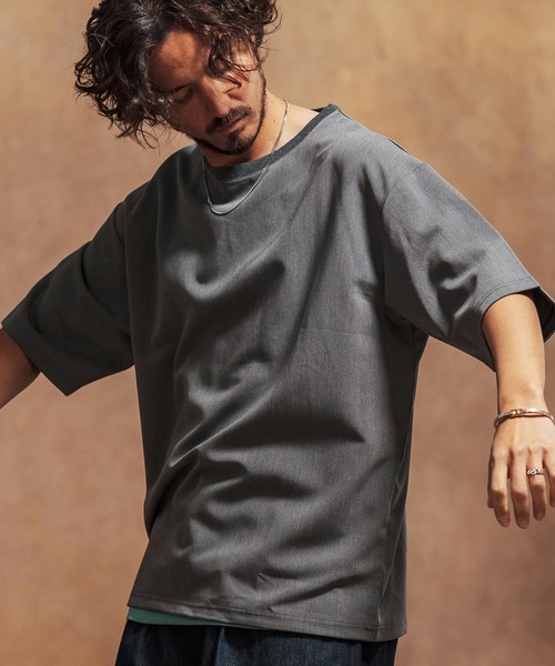 「Jih Nunc」 半袖Tシャツ S ブラック メンズ_画像9