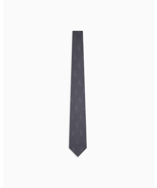 新品未使用 エンポリオアルマーニ ネクタイ necktie ブラック系 EMPORIO ARMANI ネクタイ 「エンポリオ アルマーニ」ネクタイ