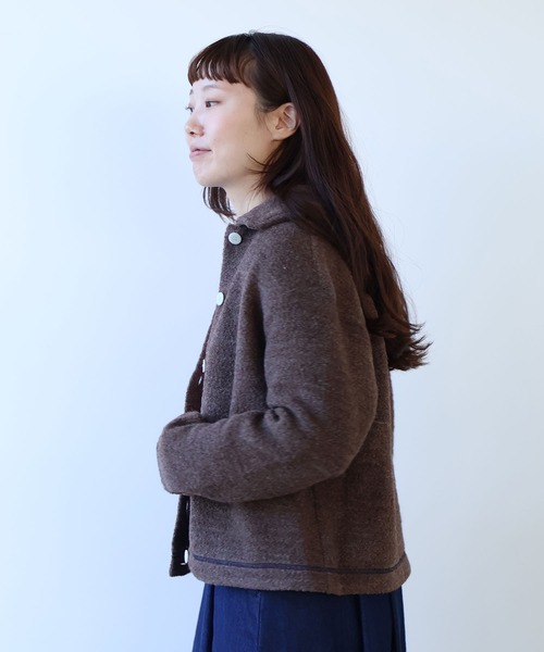 bulle de savon ウールカーディガン bulle de savon（ビュルデサボン） カーディガン ブリティッシュウール