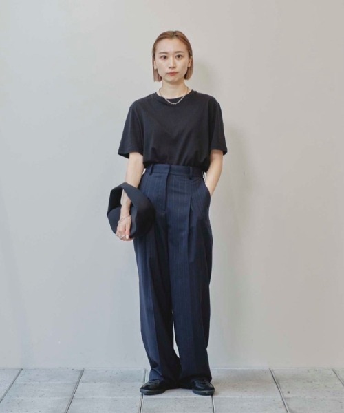 「TODAYFUL」 半袖Tシャツ FREE ブラック レディース_画像2