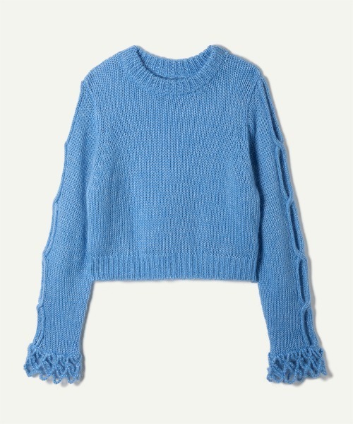 leinwande（ラインヴァンド） ニット セーター Open Cable Sweater