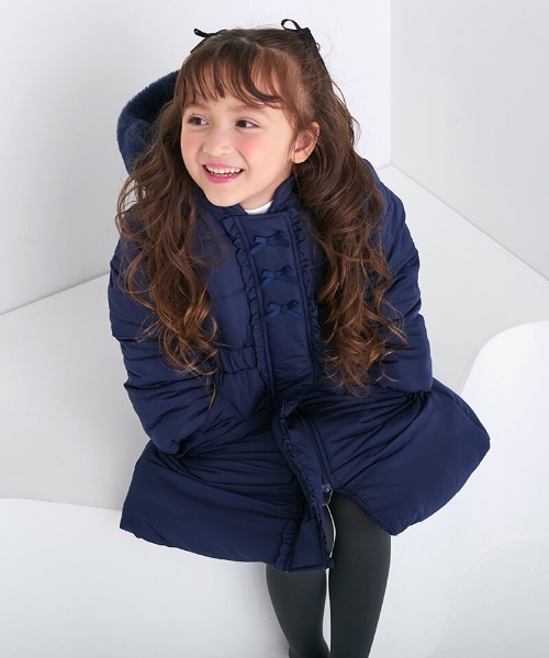 Biquette Club ダウン アウター ロングコート キッズ 子供服 女の子 