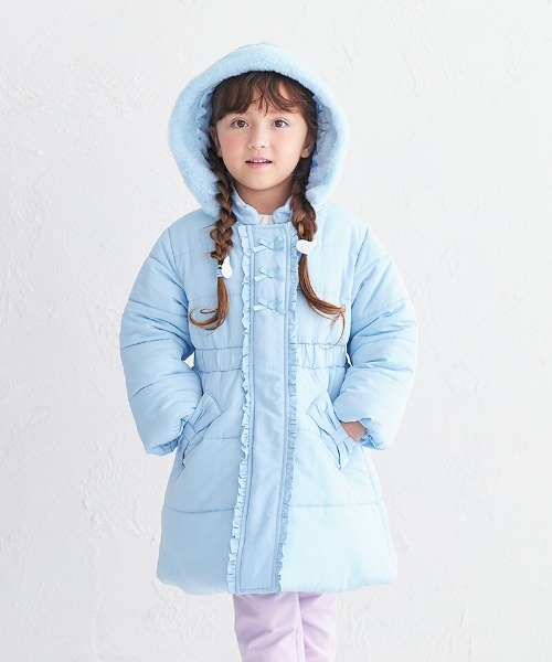 【ビケットクラブ】美品☆100cm コート Biquette Club ダウン アウター ロングコート キッズ 子供服 女の子