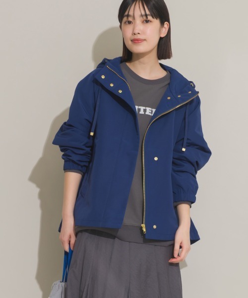 ピンクハウス マウンテンパーカー ジャケット ジップアップ M 紺 ネイビー PINK HOUSE - ピンクハウス マウンテンパーカー ジャケット ジップ