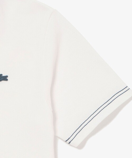 「LACOSTE」 半袖Tシャツ 2 ブラウン メンズ_画像5