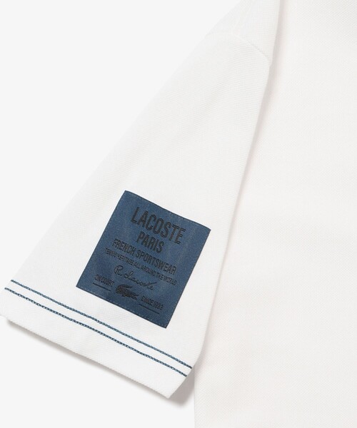 「LACOSTE」 半袖Tシャツ 2 ブラウン メンズ_画像6