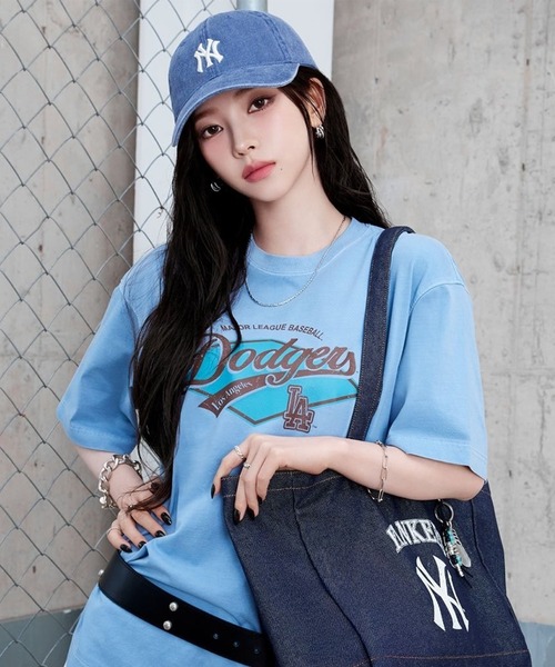 MLB トートバッグ 「日本未入荷」MLB KOREA ヴィンテージレタリング