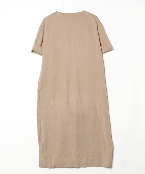 「human woman」 半袖ワンピース MEDIUM ベージュ レディース_画像2