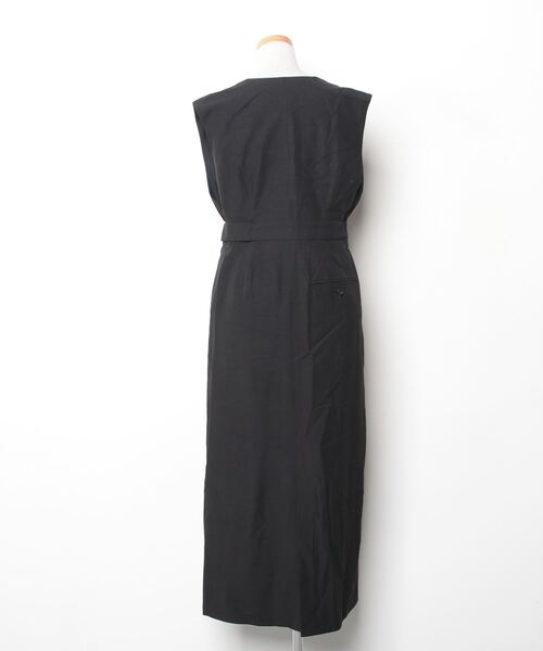 【新品】UNITED ARROWS ブラックノースリーブワンピース BEAUTY＆YOUTH UNITED ARROWS ノースリーブワンピース M ブラック