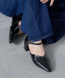 kastane フラットパンプス Kastane（カスタネ） パンプス クロスストラップパンプス : ZOZOTOWN