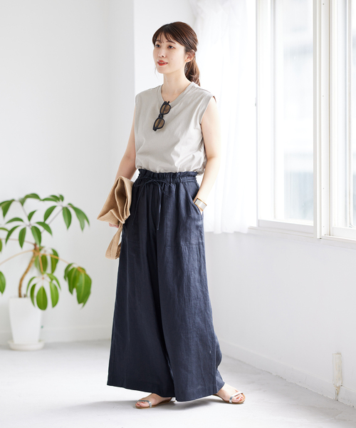 「JOURNAL STANDARD」 イージーパンツ 38 ピンク系その他 レディース_画像4