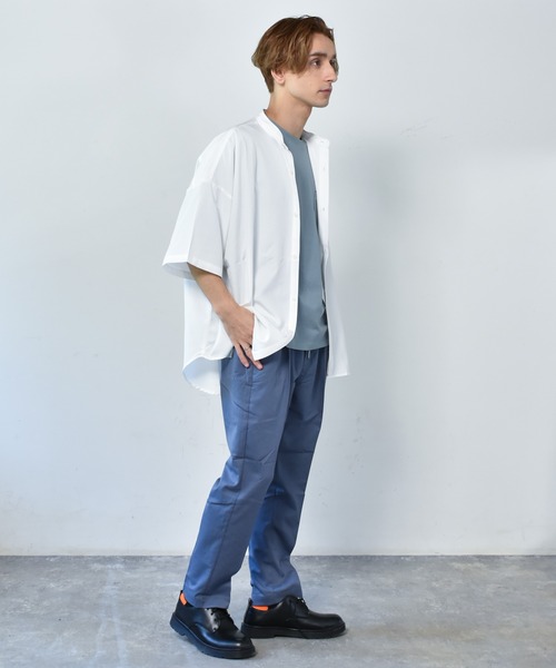 「Starting Over」 半袖シャツ M ホワイト メンズ_画像2