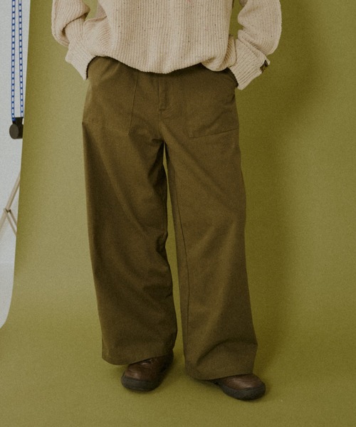 BROKEN BASE（ブロークンベース） ワイドパンツ パンツ Baker Pants