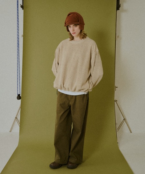 BROKEN BASE（ブロークンベース） ワイドパンツ パンツ Baker Pants