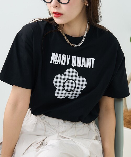 「PUBLUX」 半袖Tシャツ フリ- オフホワイト レディース_画像2