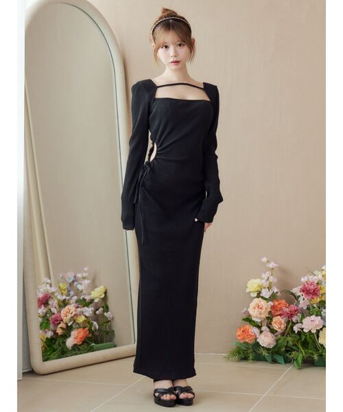 EATME（イートミー） ワンピース カットアウトリボンデザイン