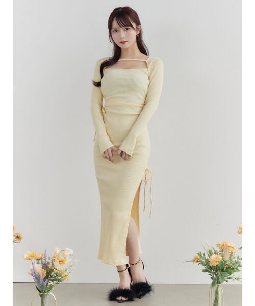 EATME（イートミー） ワンピース カットアウトリボンデザイン