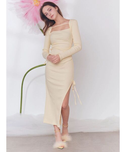 EATME（イートミー） ワンピース カットアウトリボンデザイン