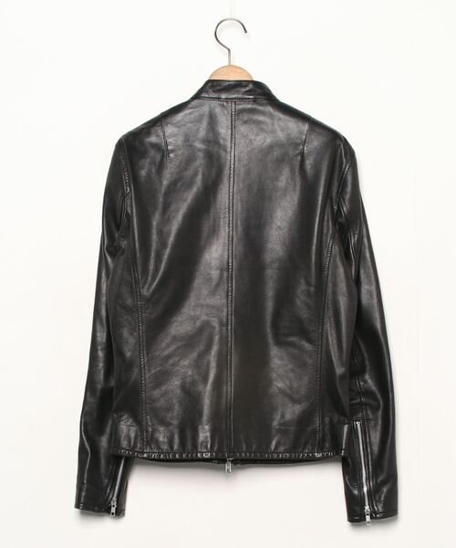 BLACK by VANQUISH（ブラックバイバンキッシュ） レザーブルゾン S