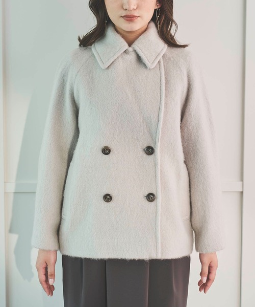 Sirin ピーコート pコート 「軽量・新色展開」ミドルシャギーコート