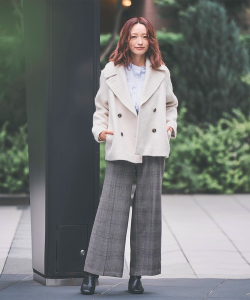 Sirin ピーコート pコート 「軽量・新色展開」ミドルシャギーコート