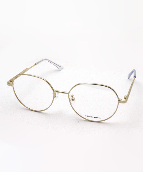 ゴールド リムレスメガネ　bottega BOTTEGA VENETA（ボッテガ・ヴェネタ） メガネ FREE ゴールド