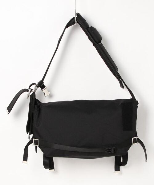 「LORINZA」 メッセンジャーバッグ X-SMALL ブラック メンズ_画像2