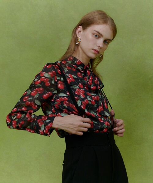 LOULOU WILLOUGHBY（ルルウィルビー） ブラウス シャツ WEB限定