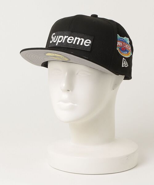 Supreme（シュプリーム） キャップ「NEW ERAコラボ」 - ブラック