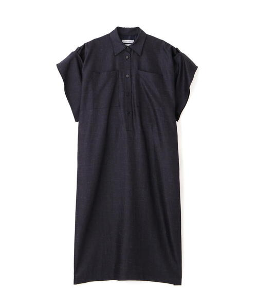 ADORE（アドーア） シャツワンピース 38 ネイビー レディース