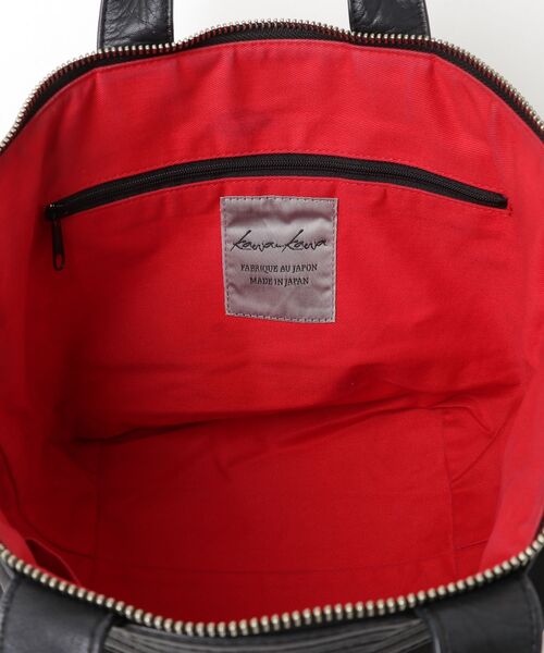 「Kawa-Kawa」 ワンポイントハンドバッグ - ブラック レディース_画像4