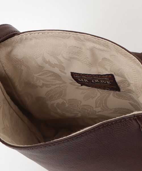 「MR.OLIVE E.O.I」 ショルダーバッグ FREE ブラウン メンズ_画像4