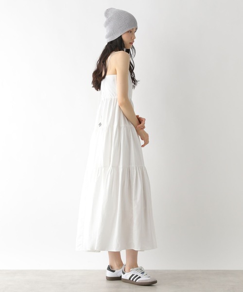 「Heather」 キャミソールワンピース FREE オフホワイト レディース_画像6