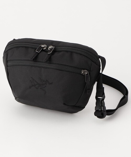 エコ配！　Arc'teryx ショルダーバッグ 黒 ARC'TERYX（アークテリクス） ショルダーバッグ フリ- ブラック メンズ