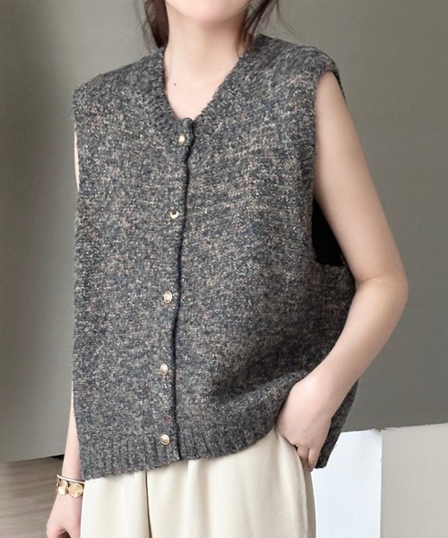 DAY CLOSET ベスト ジレ 「クルーネックタイプ」ヴィンテージ風
