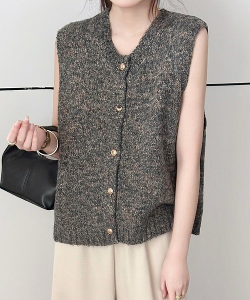 DAY CLOSET ベスト ジレ 「クルーネックタイプ」ヴィンテージ風