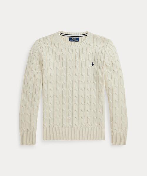 Polo Ralph Lauren Childrenswear - 編み物 ティーシャツ 有線テレビ編み物 綿織物 ティーシャツ キッズ 小わっぱ服 お坊っちゃん 子ども服、シューズ-ベビー、キッズ、マタニティ