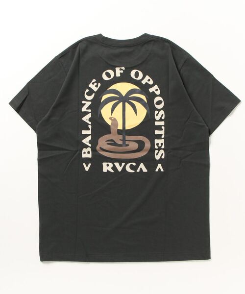 「RVCA」 半袖Tシャツ M ホワイト メンズ_画像2