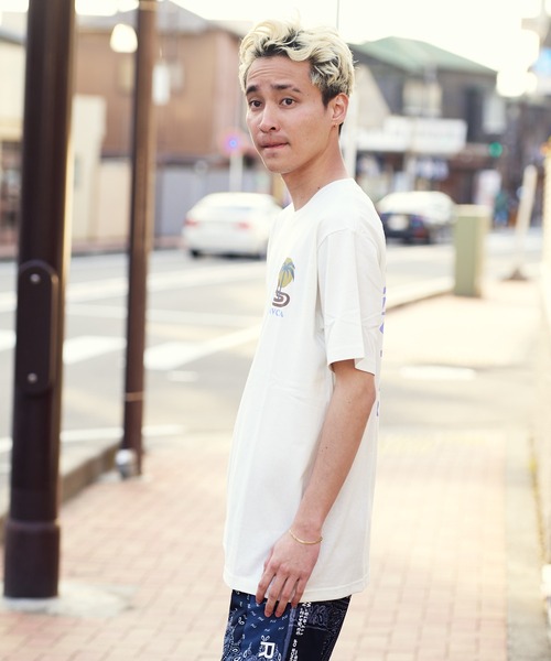 「RVCA」 半袖Tシャツ M ホワイト メンズ_画像6