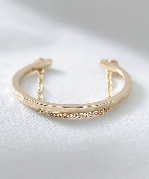 NOIR DE POUPEE（ノワールドプーペ） リング #11 ゴールド レディース