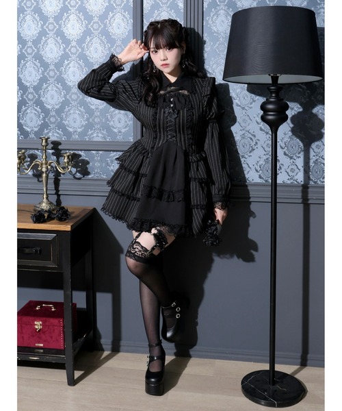 NOEMIE（ノエミー） ワンピース ゴシックドレッシーデコルテクロス