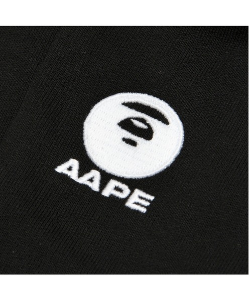 「AAPE BY A BATHING APE」 イージーパンツ SMALL ブラック メンズ_画像6