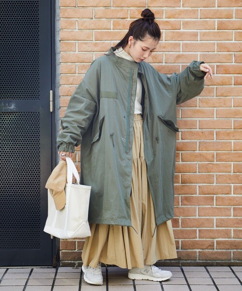 FREAK'S STORE モッズコート XL オリーブ FREAK'S STORE（フリークスストア） モッズコート X-LARGE オリーブ