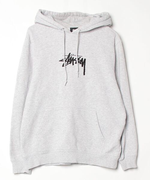 STUSSY（ステューシー） スウェットカットソー SMALL アッシュグレー