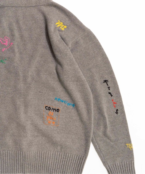 MAISON SPECIAL（メゾンスペシャル） ニットカーディガン FREE グレー