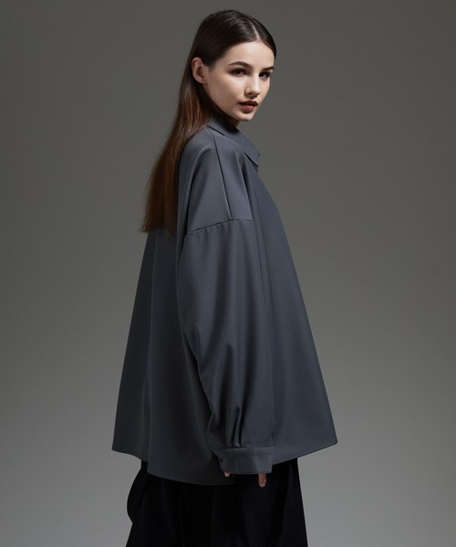 「cussil」 長袖シャツ L ブラック メンズ_画像7