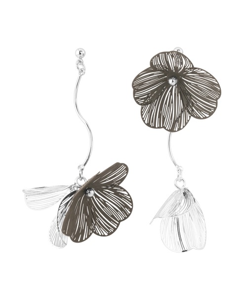 ANEMONE（アネモネ） ピアス フラワーアシメピアス レディース