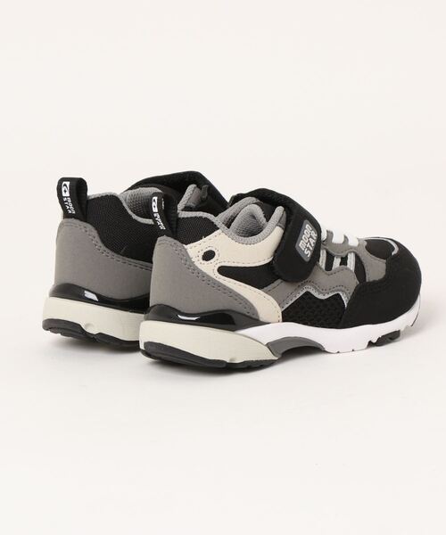 「CARROT」 「MoonStar」「KIDS」ローカットスニーカー 19.5cm ブルー キッズ_画像2